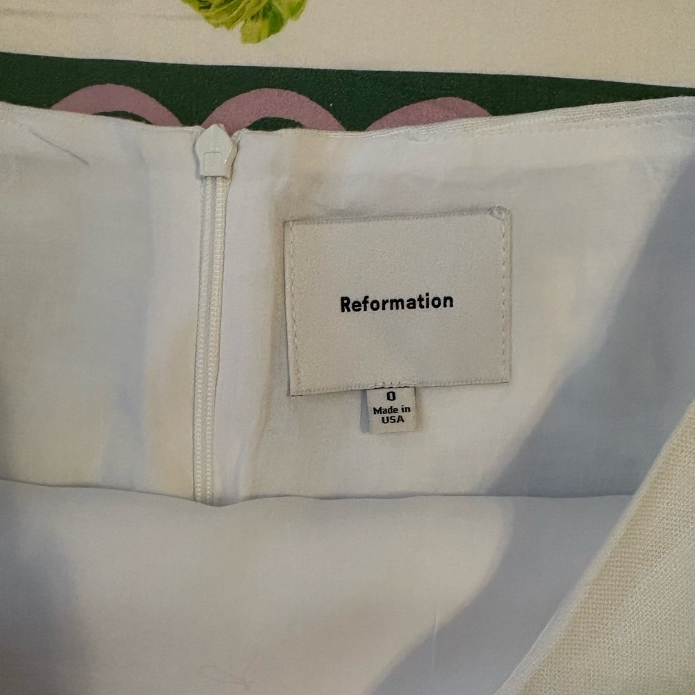 Reformation Linen Skirt - Picture 3 of 4